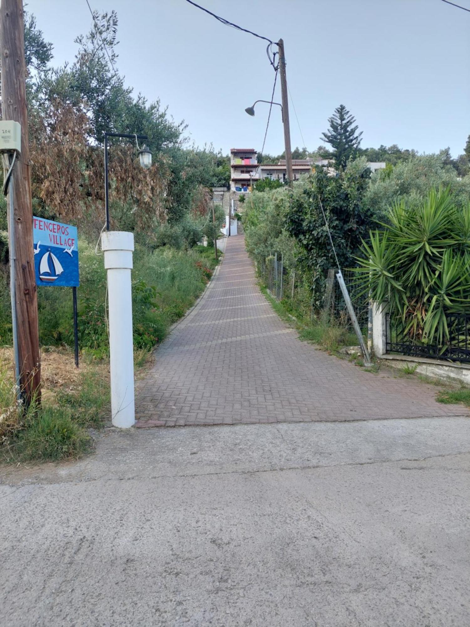 Fengeros Village Megali Ammos  Bagian luar foto