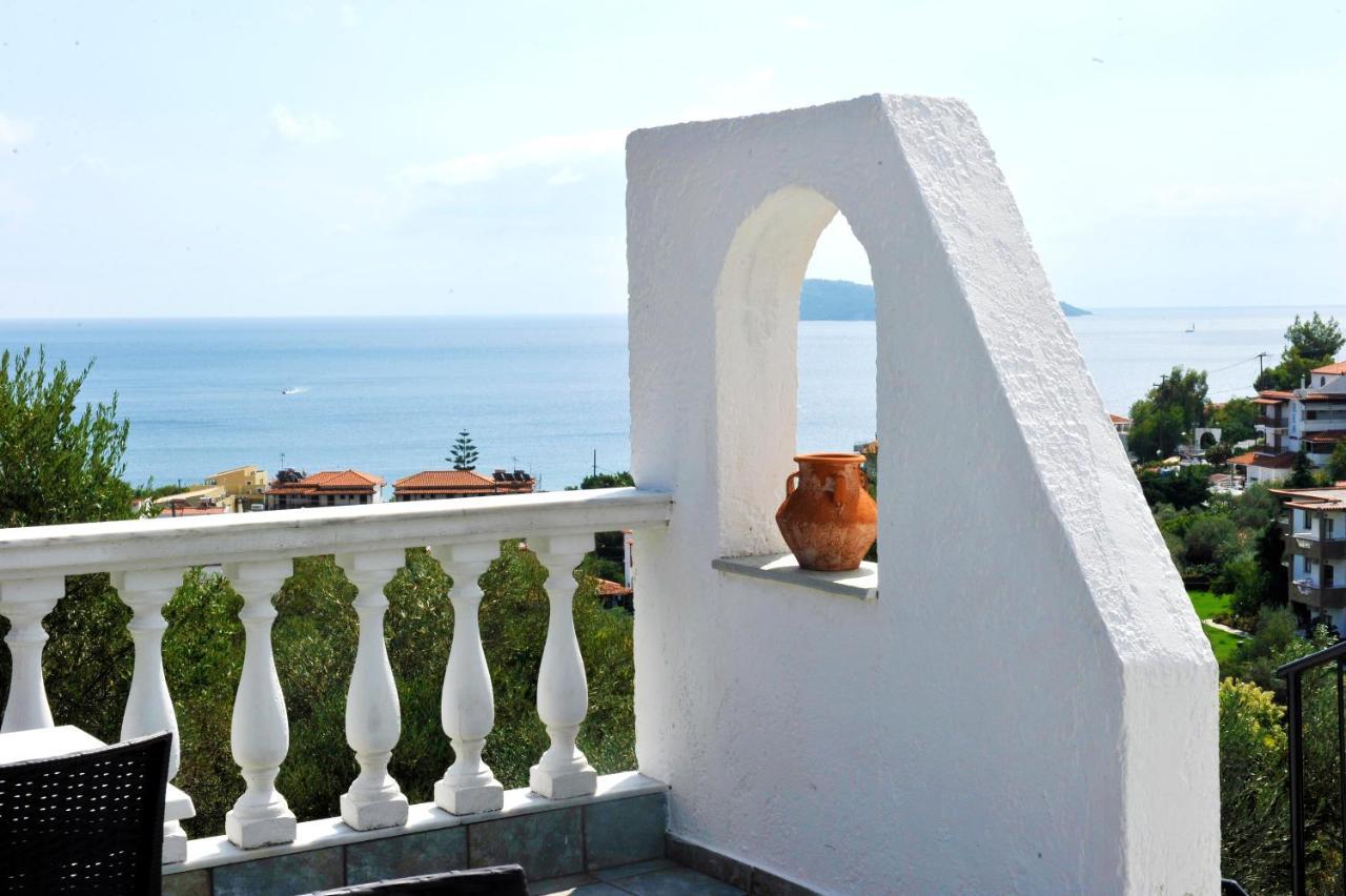 Fengeros Village Megali Ammos  Bagian luar foto