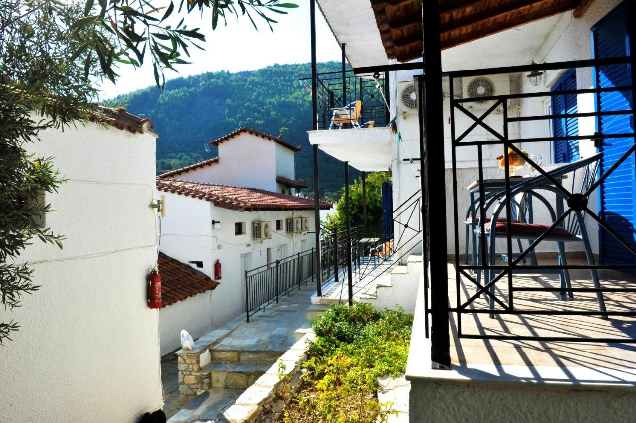 Fengeros Village Megali Ammos  Bagian luar foto